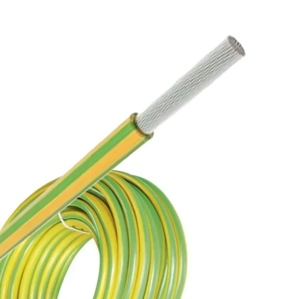 Aardedraad 10mm2 Groen-Geel 5M