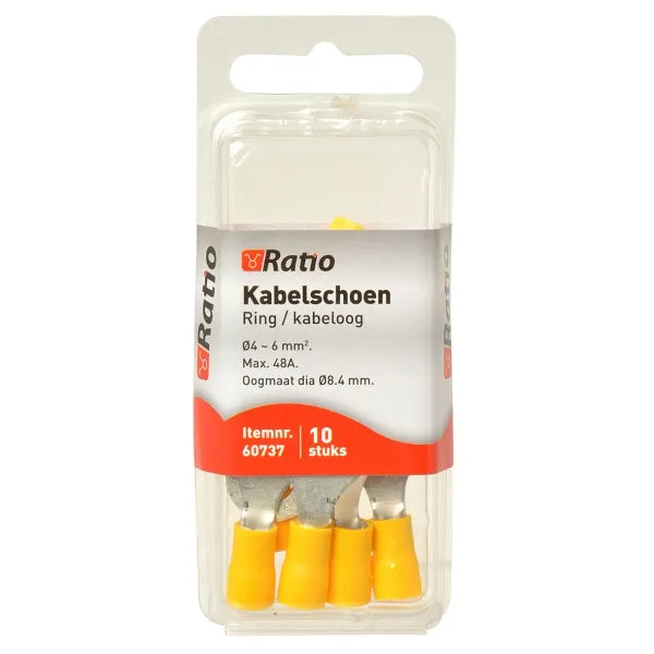 M6 kabelschoen doosje met 10 stuks