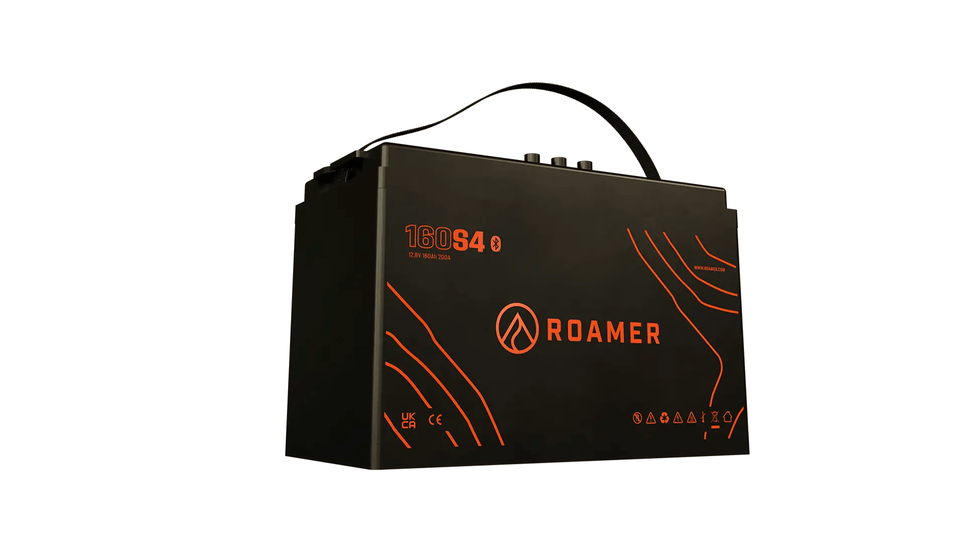 Roamer 160SMART4 - 12V 160Ah LiFePO4 lithium accu