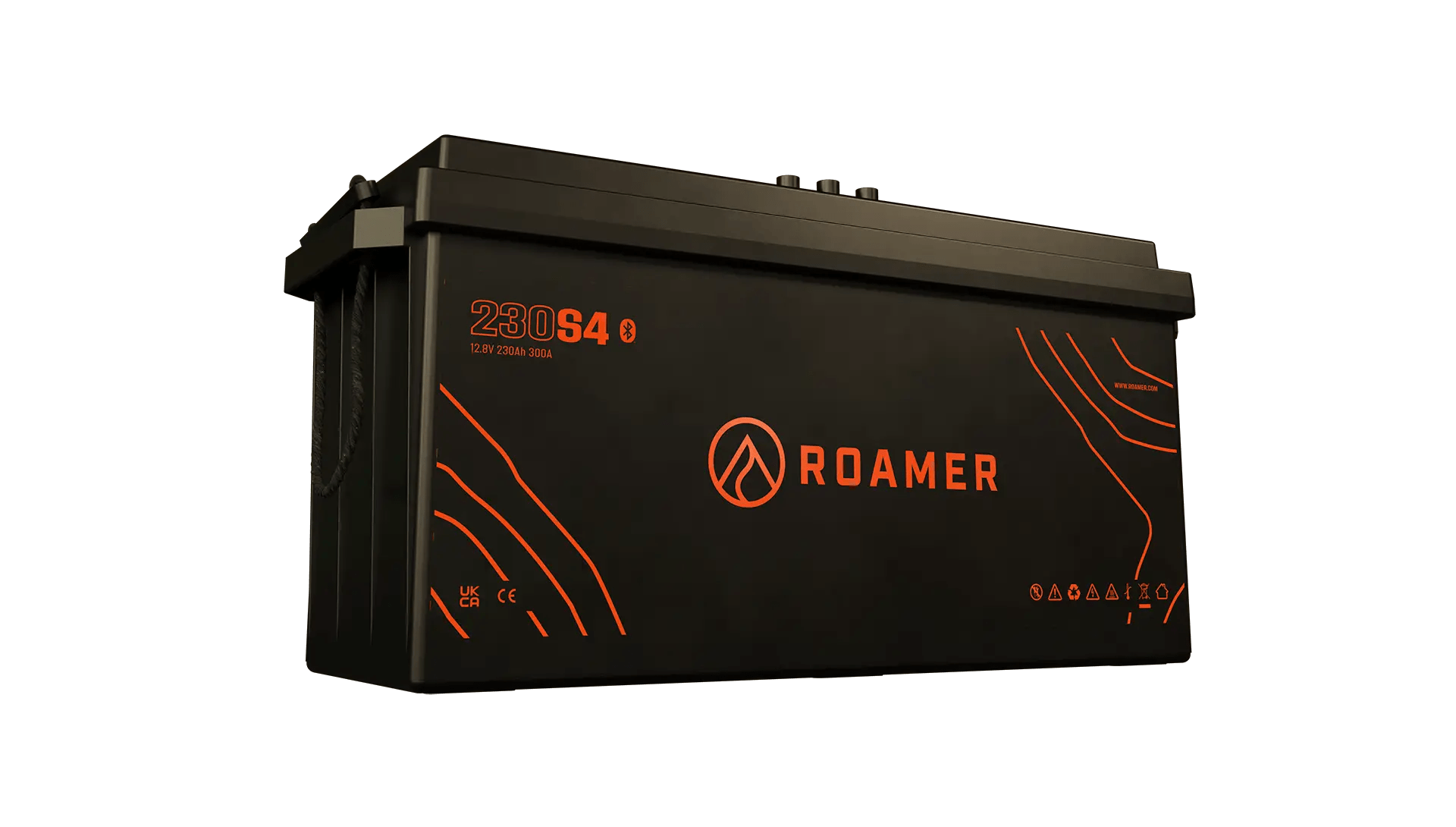 Roamer 230SMART4 - 12V 230Ah LiFePO4 lithium accu
