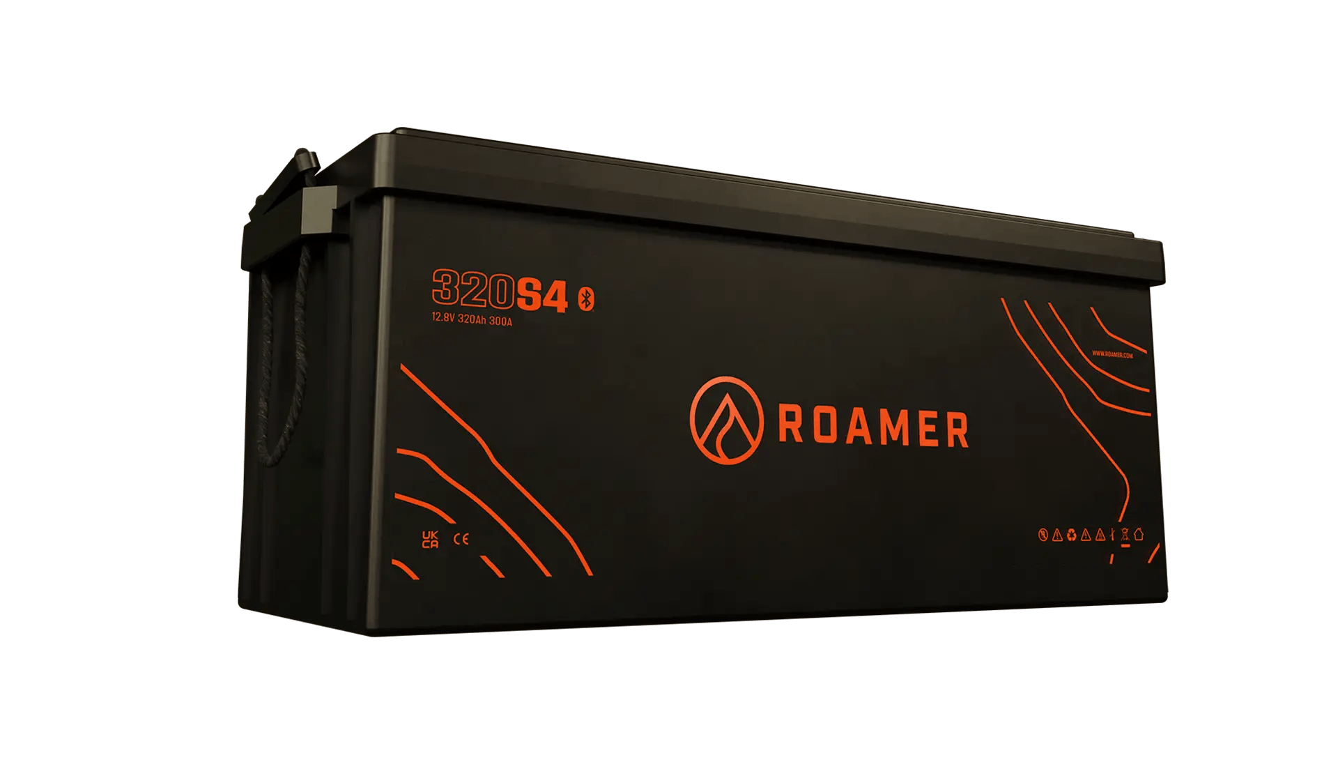 Roamer 320SMART4 - 12V 320Ah LiFePO4 lithium accu