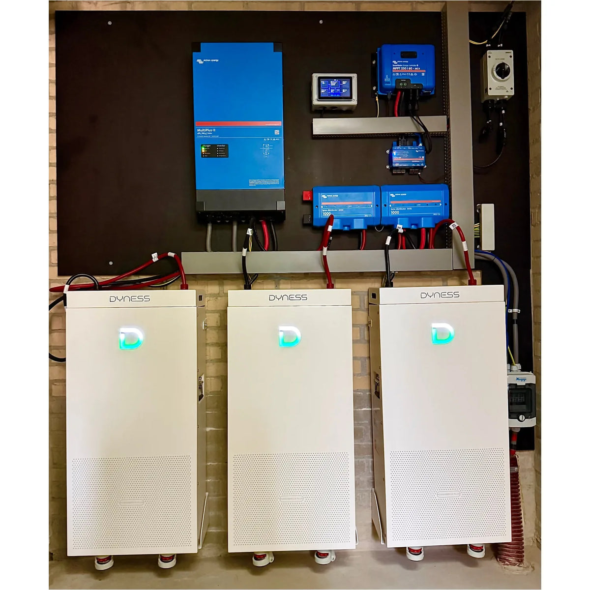 Victron Solar Pro set met zonnepanelen | 1-fase