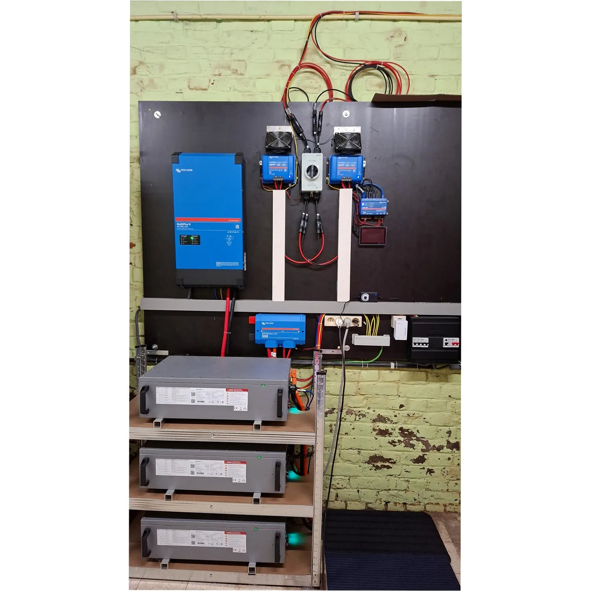 Victron Solar Pro set met zonnepanelen | 1-fase