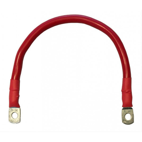 Accu kabel rood 50mm 30cm M8-M8